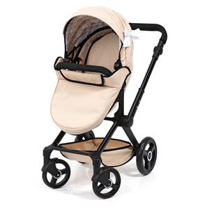 Bayer Design Kombi Dukkevogn XEO, beige -7