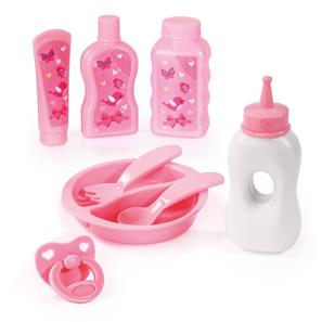 Bayer Design Kombi Dukkevogn XEO deluxe Sæt, Grå/Pink-5
