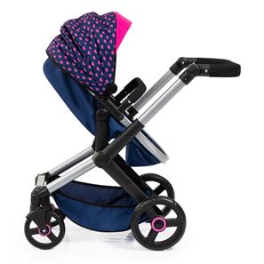 Bayer Design Kombi Dukkevogn XEO deluxe Sæt, Hjerter-8