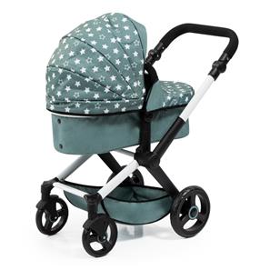 Bayer Design Kombi Dukkevogn XEO, grøn -11