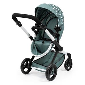 Bayer Design Kombi Dukkevogn XEO, grøn -12