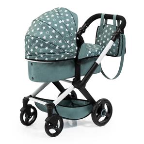 Bayer Design Kombi Dukkevogn XEO, grøn -5