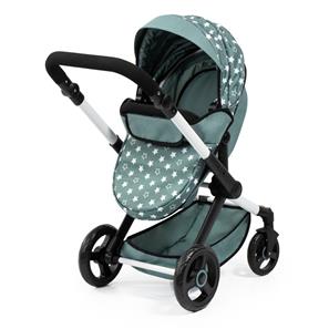 Bayer Design Kombi Dukkevogn XEO, grøn -9