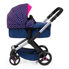 Bayer Design Kombi Dukkevogn XEO, Hjerter-10