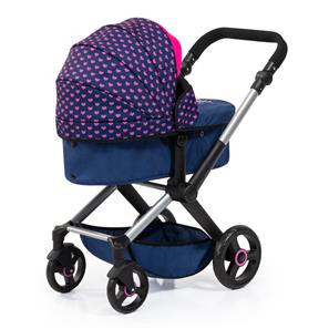 Bayer Design Kombi Dukkevogn XEO, Hjerter-13