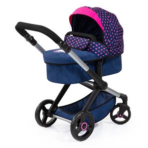 Bayer Design Kombi Dukkevogn XEO, Hjerter-4