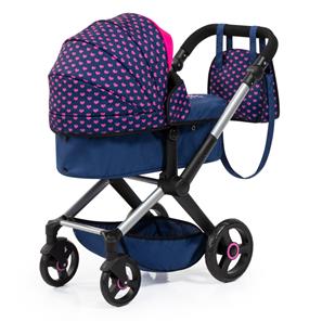 Bayer Design Kombi Dukkevogn XEO, Hjerter-5