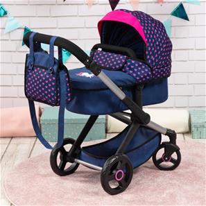Bayer Design Kombi Dukkevogn XEO, Hjerter-6