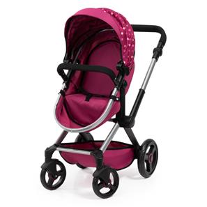Bayer Design Kombi Dukkevogn XEO, mørk pink-7