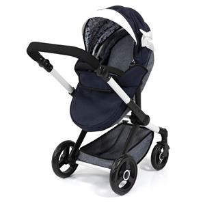Bayer Design Kombi Dukkevogn XEO, Mørkeblå -13