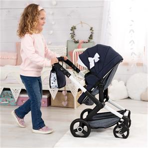 Bayer Design Kombi Dukkevogn XEO, Mørkeblå -2
