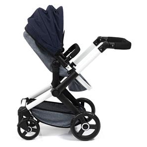 Bayer Design Kombi Dukkevogn XEO, Mørkeblå -6