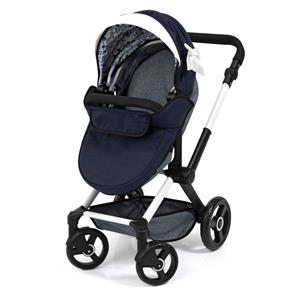 Bayer Design Kombi Dukkevogn XEO, Mørkeblå -7