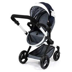 Bayer Design Kombi Dukkevogn XEO, Mørkeblå -9