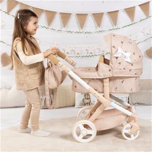 Bayer Design Kombi Dukkevogn XEO, pudderrosa-13