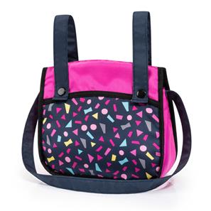 Bayer Design Kombi Dukkevogn XEO, sort/pink-12