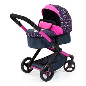 Bayer Design Kombi Dukkevogn XEO, sort/pink-15
