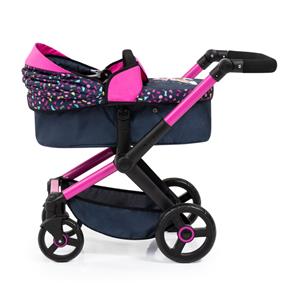 Bayer Design Kombi Dukkevogn XEO, sort/pink-16
