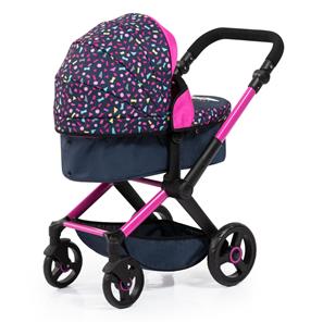 Bayer Design Kombi Dukkevogn XEO, sort/pink-20