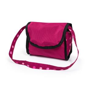 Bayer Design Kombi Grande dukkevogn med lift og pusletaske, mørk pink-4