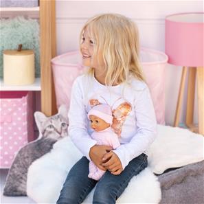 Bayer Design Min Første Baby Dukke 28cm - Pink-5