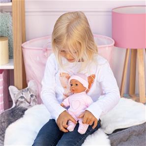 Bayer Design Min Første Baby Dukke 28cm - Pink-6