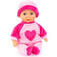 Bayer Design Min Første Baby Dukke 28cm - Stærk Pink