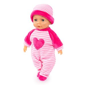 Bayer Design Min Første Baby Dukke 28cm - Stærk Pink-6