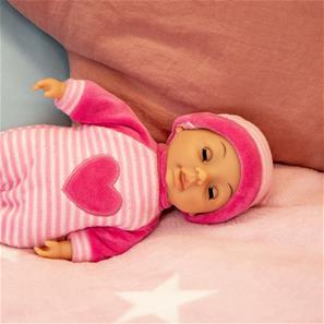 Bayer Design Min Første Baby Dukke 28cm - Stærk Pink-7