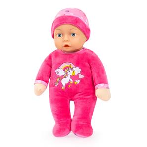 Bayer Design Min Første Baby Dukke med lyde 30cm - Mørk Pink-2