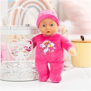 Bayer Design Min Første Baby Dukke med lyde 30cm - Mørk Pink-4