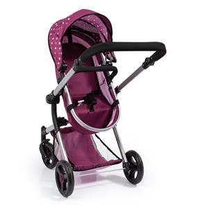 Bayer Design NEO VARIO Kombi Dukkevogn , Mørk pink-13