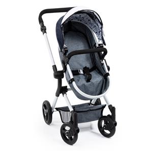 Bayer Design NEO VARIO Kombi Dukkevogn , mørkeblå/grå-15