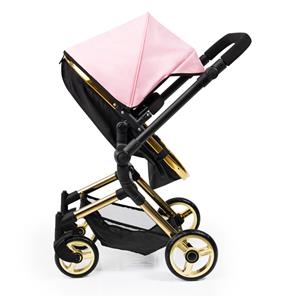 Bayer Design NEO VARIO Kombi Dukkevogn , sort/lyserød/guld-13