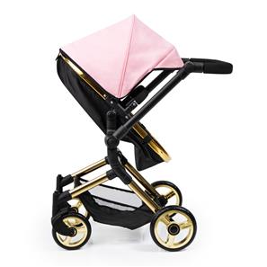 Bayer Design NEO VARIO Kombi Dukkevogn , sort/lyserød/guld-14
