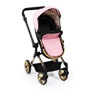 Bayer Design NEO VARIO Kombi Dukkevogn , sort/lyserød/guld-7