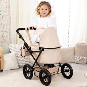 Bayer Design Trendy dukkevogn med pusletaske Beige-7