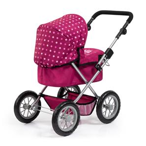 Bayer Design Trendy dukkevogn med pusletaske, cerise-8