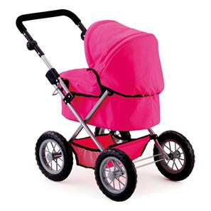 Bayer Design Trendy dukkevogn med pusletaske Pink-11