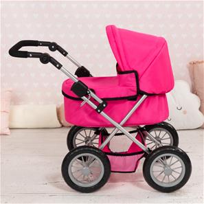 Bayer Design Trendy dukkevogn med pusletaske Pink-7