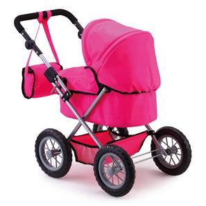 Bayer Design Trendy dukkevogn med pusletaske Pink-8
