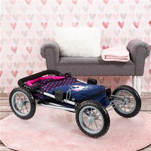 Bayer Design Trendy dukkevogn med pusletaske, Unicorn-3