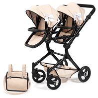 Bayer Design Tvillinge Klapvogn, Neo - Beige