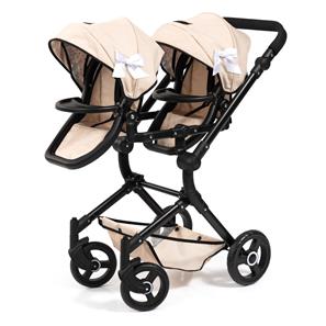 Bayer Design Tvillinge Klapvogn, Neo - Beige-12