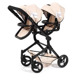 Bayer Design Tvillinge Klapvogn, Neo - Beige-7