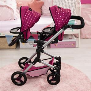 Bayer Design Tvillinge Klapvogn, Neo - Pink-13