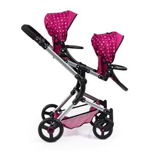Bayer Design Tvillinge Klapvogn, Neo - Pink-18