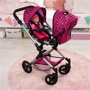 Bayer Design Tvillinge Klapvogn, Neo - Pink-8