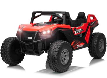 Beach Buggy XL Elbil til 2 Børn m/4x24V Motorer + Gummihjul + fjernb