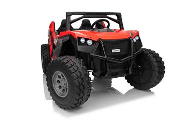 Beach Buggy XL Elbil til 2 Børn m/4x24V Motorer + Gummihjul + fjernb-12